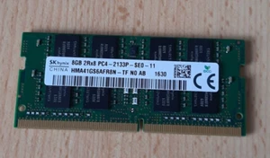 SK Hynix 8GB 2Rx8 PC4-2133P-SE0-11 HMA41GS6AFR8N-TF N0 AB *1 Stück* *Gebraucht* - Picture 1 of 2