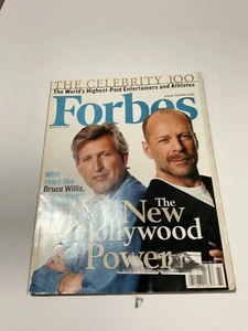 Forbes Mag. March 2001 - THE CELEBRITY 100 HIGHEST PAID NEW HOLLYWOOD-WILLIS - Picture 1 of 4