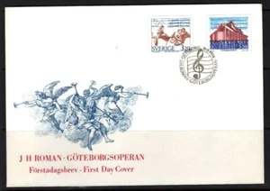 Sweden 1994 music / art / FDC - Picture 1 of 1
