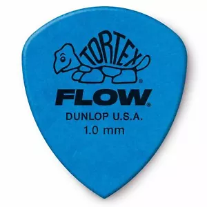 Dunlop 558P1.0 Tortex Flow Standard Guitar Picks, 1.0mm, 12-Pack - Picture 1 of 4