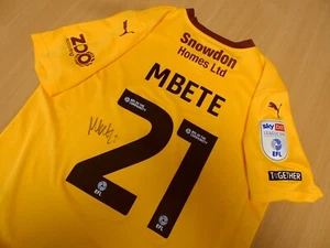 NORTHAMPTON TOWN | 21 | LUKE MBETE | CAMICIA ABBINATA 2024/2025 | Taglia L - Foto 1 di 8