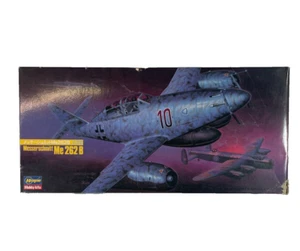 Hasegawa Me262B 1:72 Model Kit Seconda Guerra Mondiale Jet Fighter Tedesco Ricambi Sigillati Decalcomanie Vinta - Foto 1 di 8