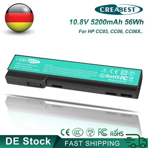 10.8V CC09 CC06X CC06 CC03 Akku Für HP EliteBook 8460p 8470p 8560p 8460w 8470w - Bild 1 von 12