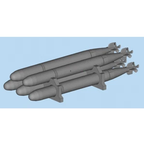 Preventa 1/144 EE. UU. MK14 mark14 torpedo resina torpedo pila 1 pieza - Imagen 1 de 3