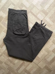 Vintage If Six Was Nine Style Kangol Khaki Pants Y2K GOA Japan Vibe - Picture 1 of 10