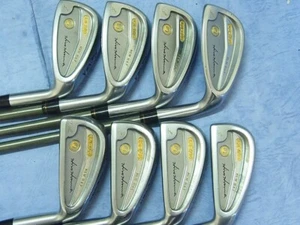 Honma Ladies LB606 New H&F gold golf iron 4stars 4-11 Rare Excellent ! - Picture 1 of 13