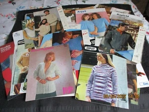 job lot 1 knitting patterns 42 patterns - Picture 1 of 5