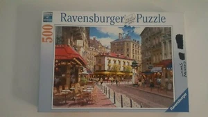 Ravensburger 500 Piece Jigsaw Puzzle "QUAINT SHOPS", Complete - Picture 1 of 6