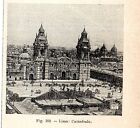 Stampa Antica Lima Veduta Della Cattedrale Peru 1910 Old Print