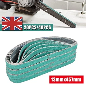 13m x 457mm Zirconium File Sanding Belts 40/60 Grit Power File Long Lasting UK - Picture 1 of 20