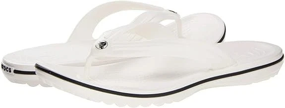 Crocs Womens Crocband Flip Open Toe Casual White Size N4ir