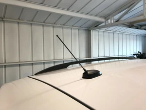 Mástil de antena de acero inoxidable negro de 9 pulgadas radio AM/FM para Ford Escape 2013-2019 - Imagen 1 de 13