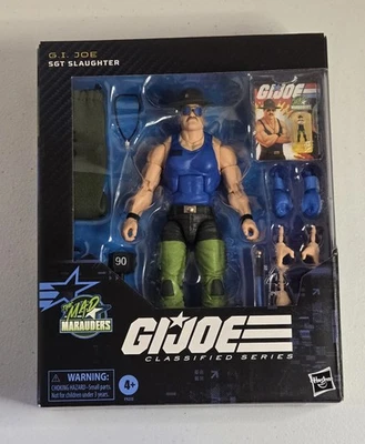 Hasbro GI Joe Classified Sgt Slaughter #129 Mad Marauders. Free Shipping In USA - Image 1 of 4