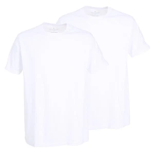 Tom Tailor Men's T-Shirt, 2 Pack - Lucky T, Short Sleeve, Round Neck, Plain W... - Picture 1 of 14