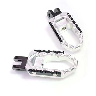 Touring Silver Anti Slip Front Foot Pegs For BMW R 1200 ST 03 04 05 06 07 — 第 1/4 张图片