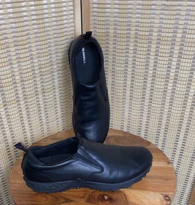 Mocasines sin cordones Merrell para hombre talla 16 Jungle Moc negros Foto 1 de 4