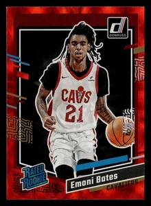 Emoni Bates 2023-24 Donruss RED INTERNATIONAL #205 Cavaliers RATED ROOKIE - Picture 1 of 2