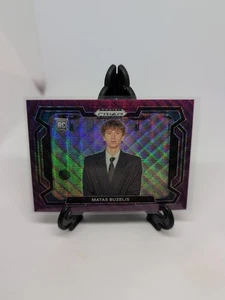 2024 Panini Prizm Draft Picks - Matas Buzelis #67 Purple Wave Prizm - Picture 1 of 10