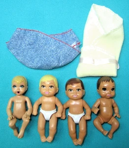 BARBIE-SKIPPER BABYSITTER BABIES LOT- L-69 - Picture 1 of 6