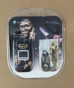 Neue Star Wars Trilogie - Sony Ericsson Z500 Faceplates - Han Solo & R2D2 - Bild 1 von 2