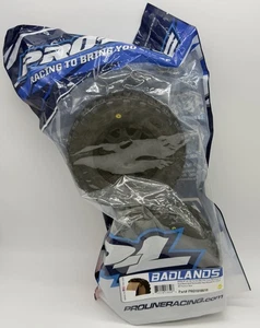 Pro-Line Racing Badlands MX38 HP 3.8 inch Belted and Mounted Raid Tires - Picture 1 of 2