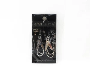 Little Jack Metal Jig JS Flat Blade Size L Silver (7808) - Picture 1 of 6