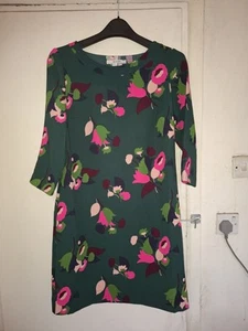 BODEN GRÜN ROSA ETUIKLEID TUNIKA..GR.12R..DAMEN - Bild 1 von 3