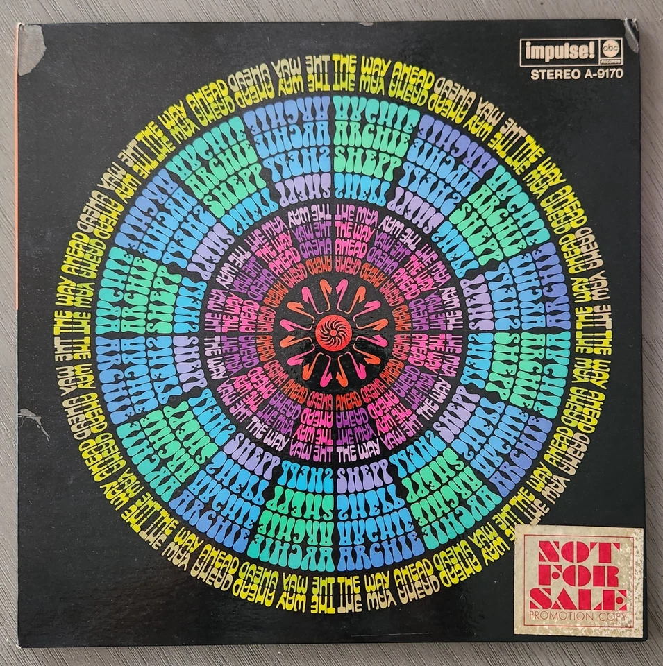 Vintage 1968 PROMO Archie Shepp "The Way Ahead" Impulse A-9170 1st US Stereo - Image 1 of 4