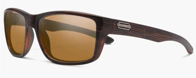 Gafas de sol polarizadas Suncloud "Mayor" MARRÓN BRUÑIDO MATE/MARRÓN POLAR | $59.95 Foto 1 de 4
