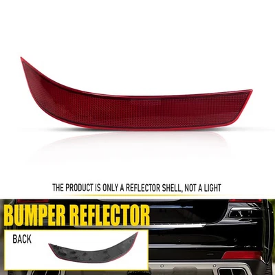 Juego reflector parachoques trasero rojo derecho para 10-12 GL420 GL450 GL500 Mercedes Benz N Foto 1 de 4