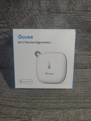 Govee WiFi Thermometer Hygrometer H5179, Smart Humidity Temperature Sensor N.O.B - Image 1 of 4