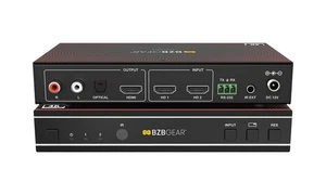 BZBGEAR 2x1 4K UHD HDMI Seamless Switcher/MultiViewer with Audio De-Embedding - Picture 1 of 10