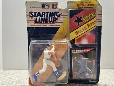 Boneco de formação inicial Nolan Ryan Texas Rangers MLB 1992 NOVO NA CAIXA áspero - Imagem 1 de 4