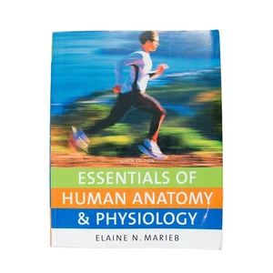 Essentials of Human Anatomy & Physiology 9th Edition Marieb 2009 Paperback Book - Picture 1 of 4