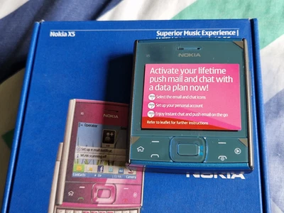 BOXED New Old Stock Nokia X5-01 Unlocked Mobile Phone Matching IMEI 3UKPOST - Image 1 of 4