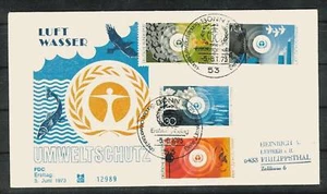 BRD 1973 Mi.774/77 - FDC Environmental Protection - Imagen 1 de 1