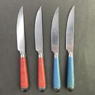 LOT OF 4 VINTAGE STAINLESS STEEL KITCHEN KNIVES 5” BLADE