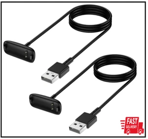 Charger Cable Replacement for Fitbit Inspire 3 (2 Pack/3.3Ft) - Picture 1 of 2