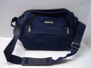 Jaguar Blue Messenger Toiletry Bag 12x10x5 - Picture 1 of 7