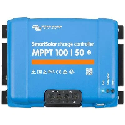 VICTRON SMARTSOLAR MPPT LEISURE BATTERY CHARGE CONTROLLER 100V 50A CAMPERVAN - Image 1 of 4