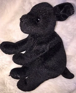 Dog Black  Mini Plush Stuffed Animal  6" - Picture 1 of 1