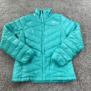 The North Face Aconcagua 550 Down Women's Puffer Jacket Size Small Green - Picture 1 of 8