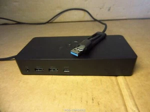 Dell D6000 M4TJG Universal 4x USB 3.0 USB-C 4K Dual DP Docking Station EXCL PSU - Afbeelding 1 van 6