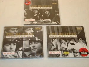 Versiegeltes CD-Set - Beatles - seltene Fotos & Interview Vol. 1, 2, & 3 - 1996 - Bild 1 von 10