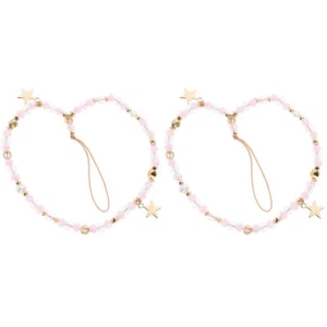 2 PCS Mobile Phone Chain Rope Decoration Pendant Cellphone Lanyard - Zdjęcie 1 z 12