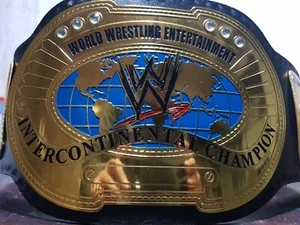 Intercontinental Championship Old Wrestling Replica Title Belt Adult Size 2mm - Picture 1 of 6