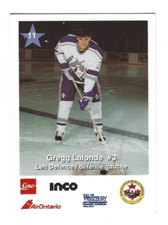 1995-96 Sudbury Wolves (OHL) Gregg Lalonde