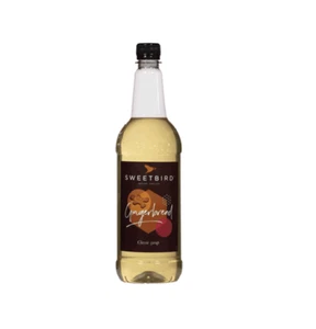 Sweetbird Gingerbread Coffee Syrup 1Litre, Coffee Shop Festive Drink Style Vegan - Picture 1 of 1