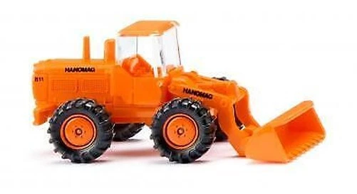 Wiking 097403 - 1/160 Wheel Loader (Hanomag) - Orange - New - Image 1 of 1