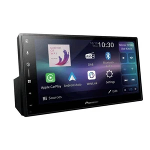 Pioneer SPH-DA77DAB 6.8" Wireless CarPlay Android Auto DAB Stereo Bluetooth WiFi - Picture 1 of 11